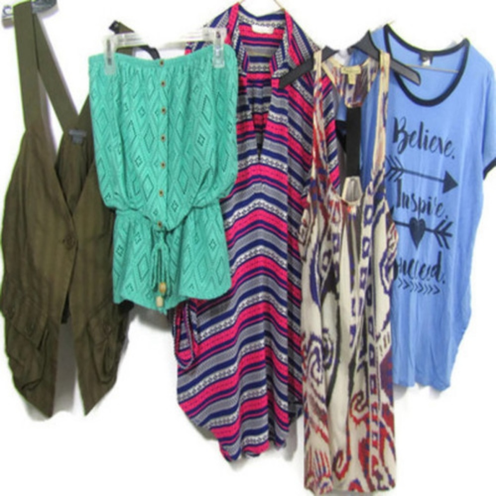 Summer Women’s Tops Blouses Bundle